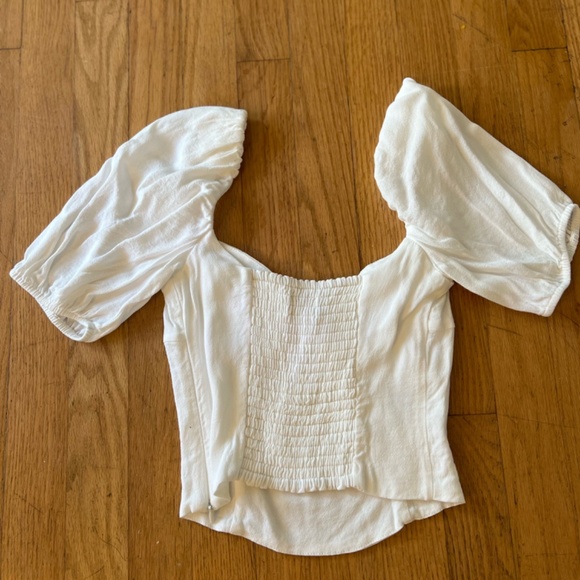 Wilfred white cropped top size 2XS - Picture 3 of 4